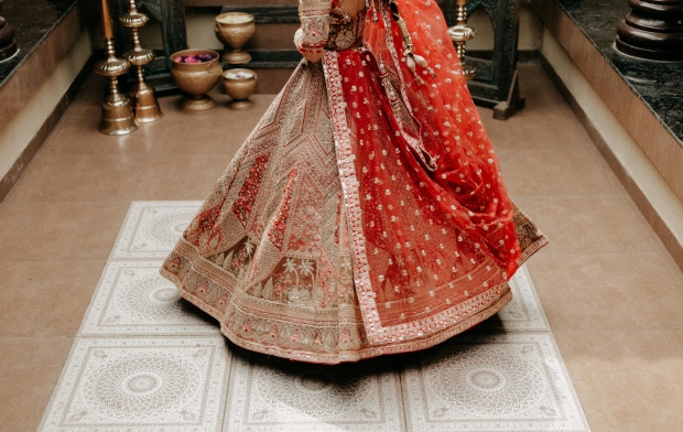 Wedding outfit dry cleaning Gurgaon