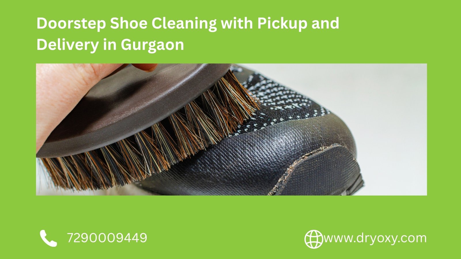 Doorstep Shoe Cleaning with Pickup and Delivery in Gurgaon – DryOxy