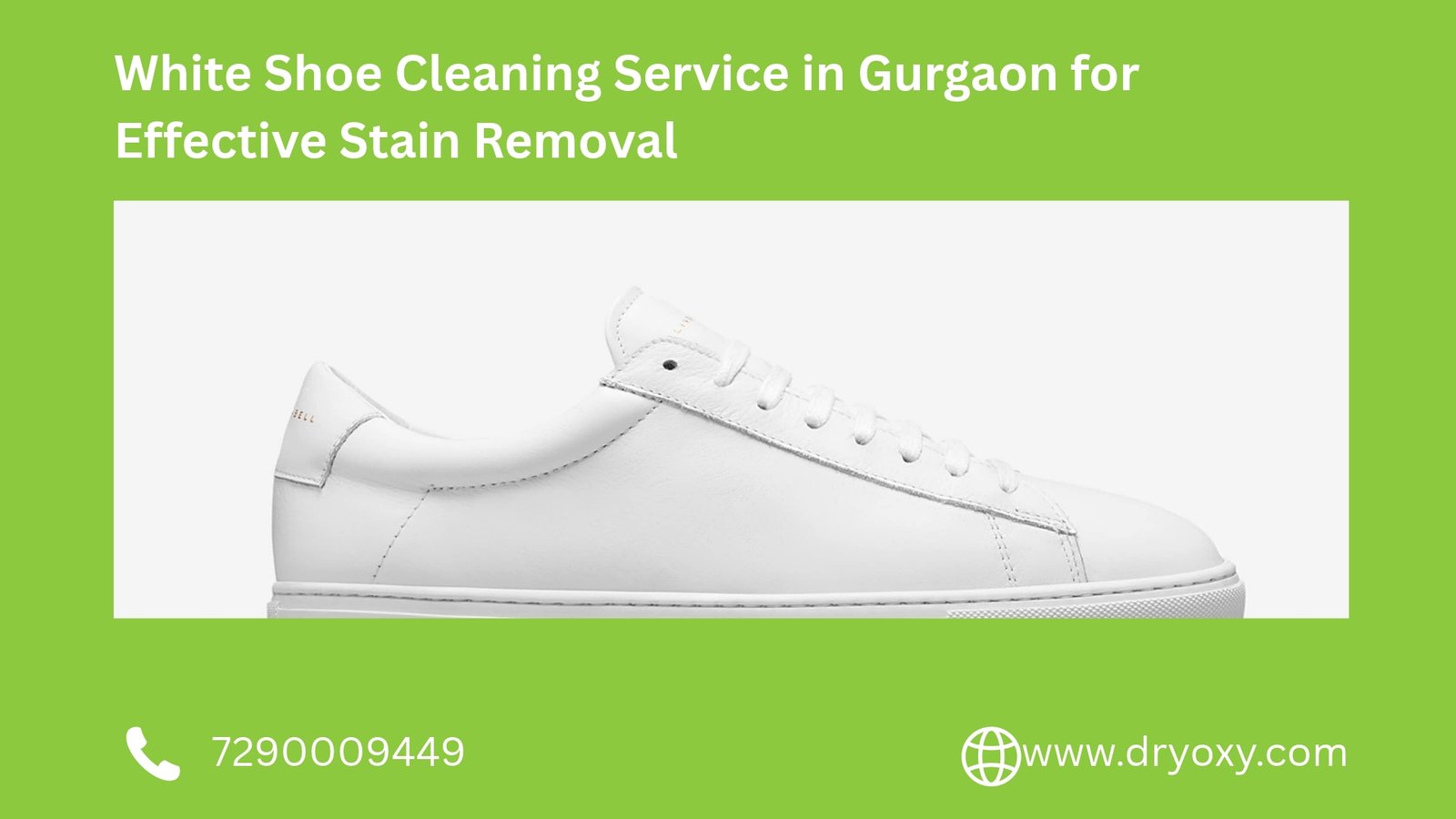 White Shoe Cleaning Service in Gurgaon for Effective Stain Removal
